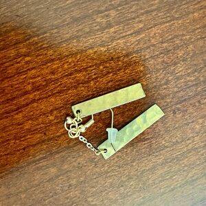 Gold Geometric Dangle Earrings